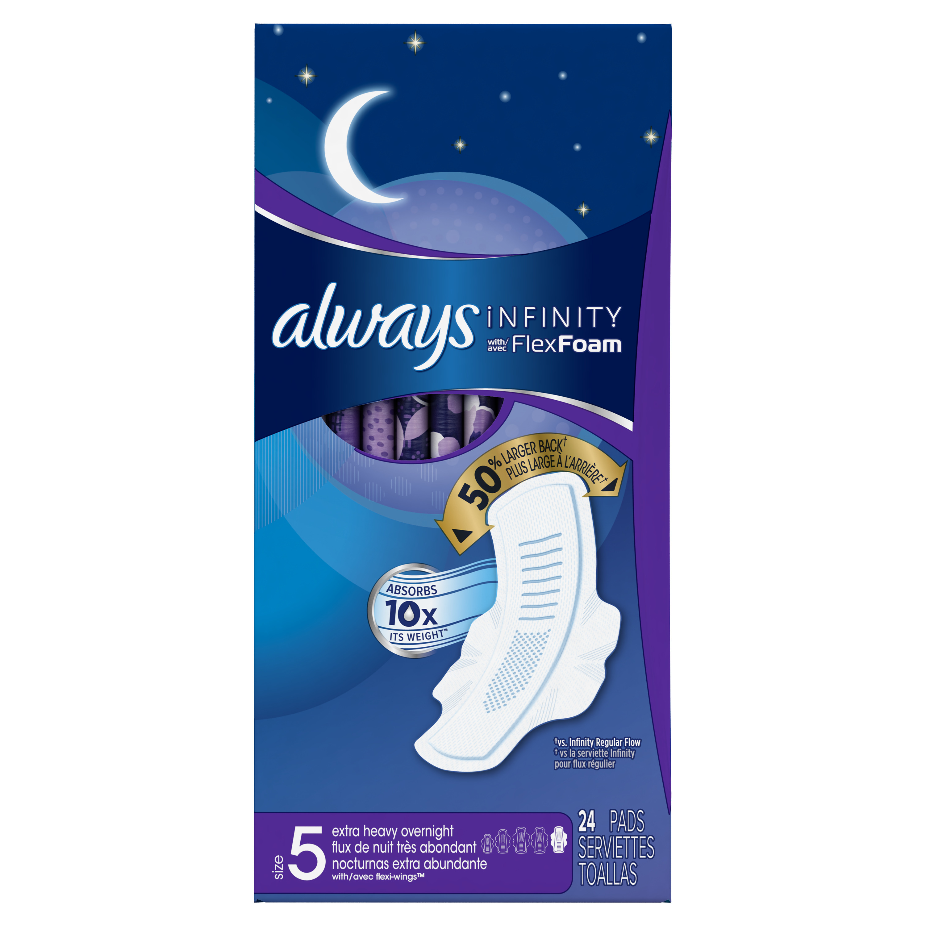 com poise incontinence overnight pads, ultimate absorbency, long