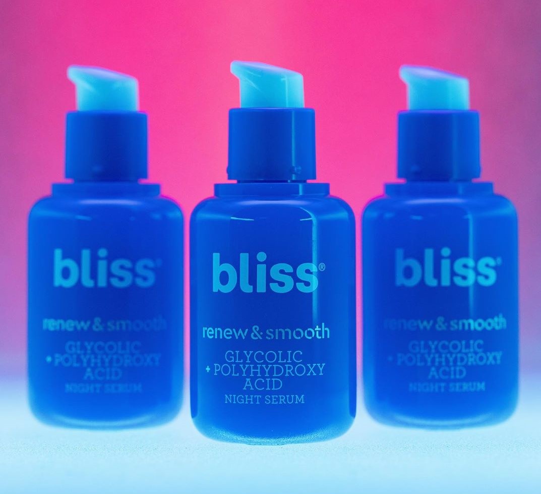 众测产品 【只需发晒货】bliss新品日夜精华  renew & smooth night