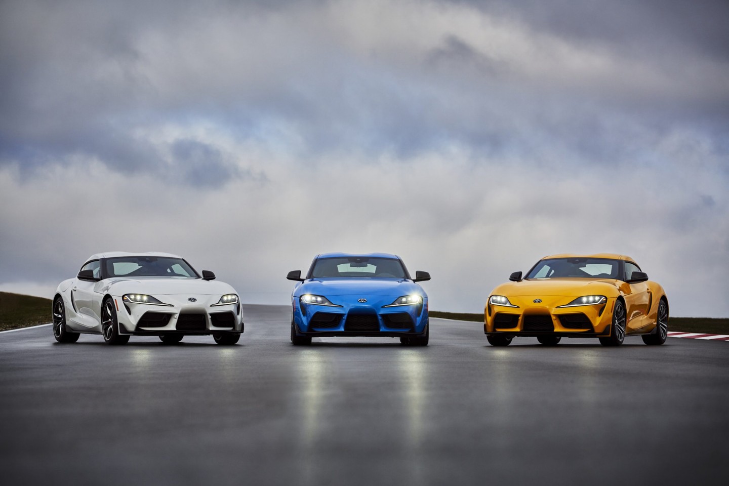 2021 toyota gr supra a91跑车新鲜发布 2.0t全新出炉