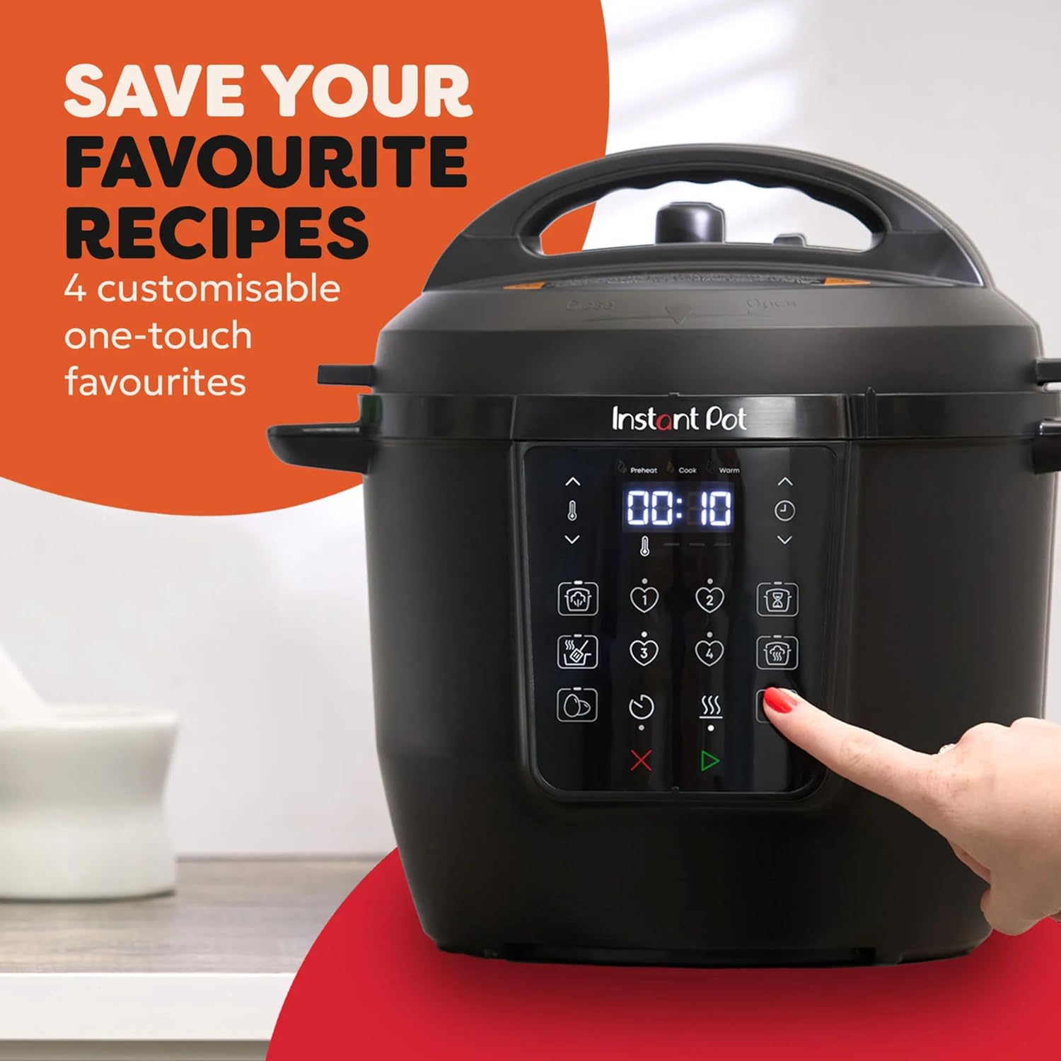 Instant Pot RIO 多功能电压力锅5.7L 黑/白$99.00
