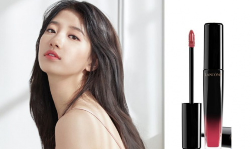 已过期秀智代言 lancome labsolu lip lacquer 兰蔻最新金纯亮彩唇釉