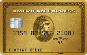 American Express 美国运通信用卡金卡 前三个月免费，开卡送50欧
