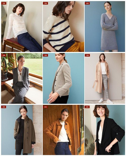 Comptoir des cotonniers online collection 2019