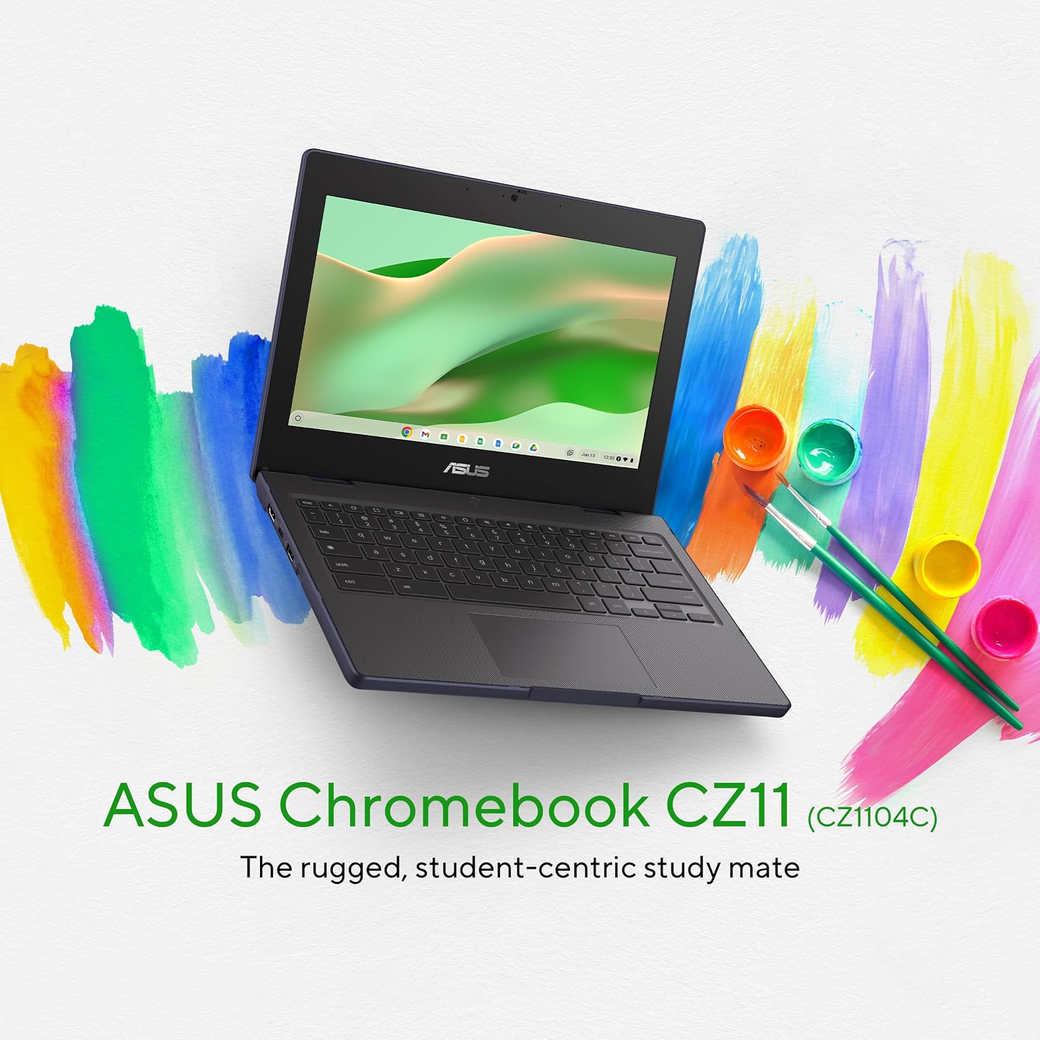史低价：ASUS 11.6吋便携笔记本64GB 上网课必备$199.99