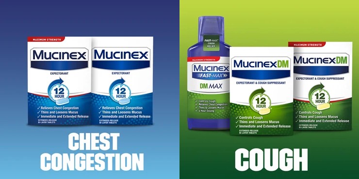 Mucinex 止咳祛痰药