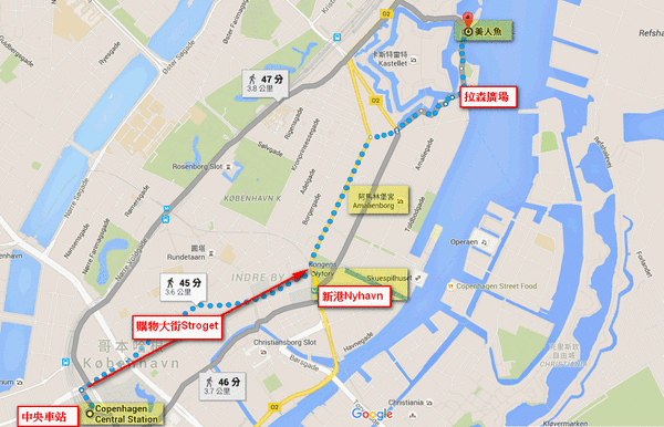 哥本哈根旅游地图.gif