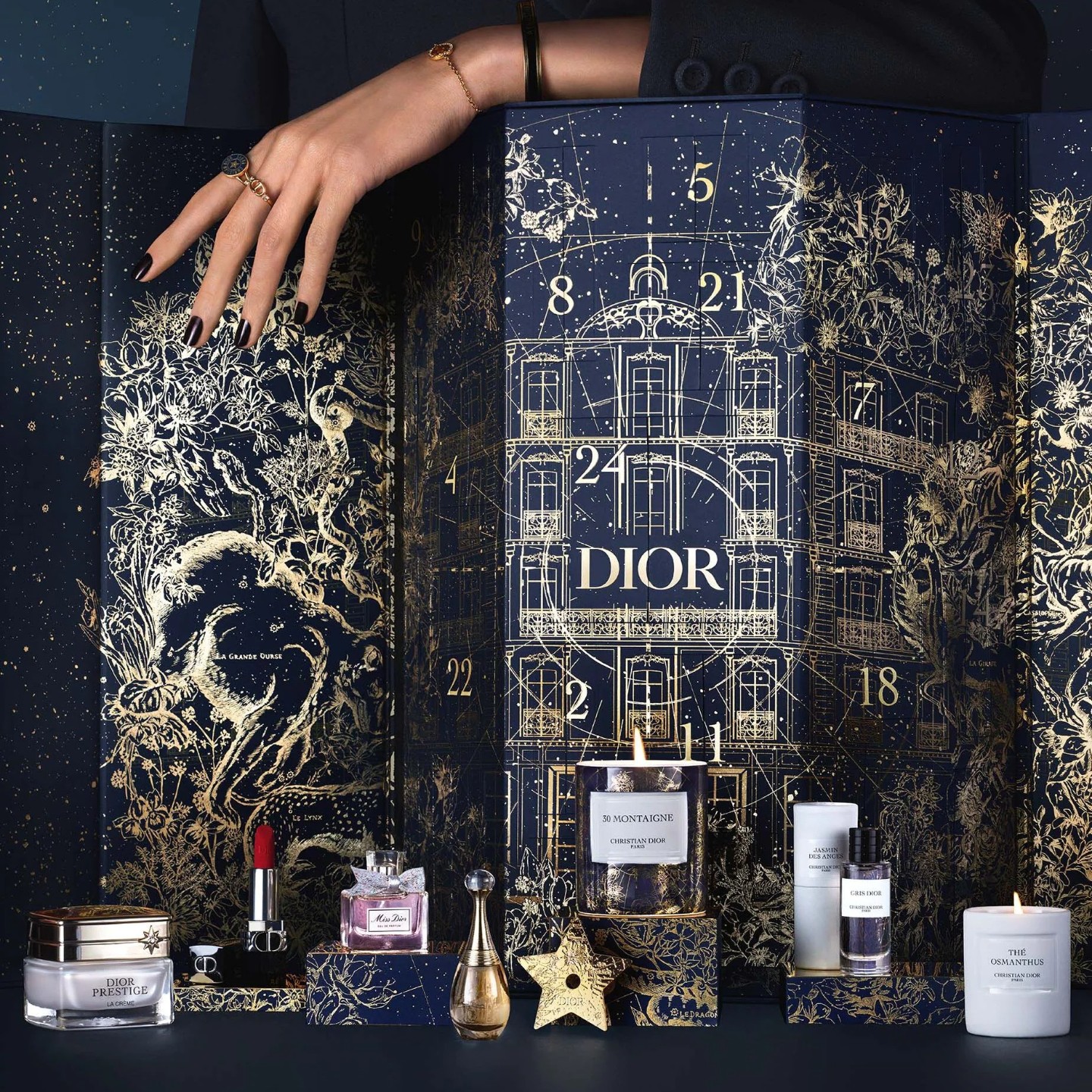 2022 Dior圣诞限定梦幻星空绝美盘点