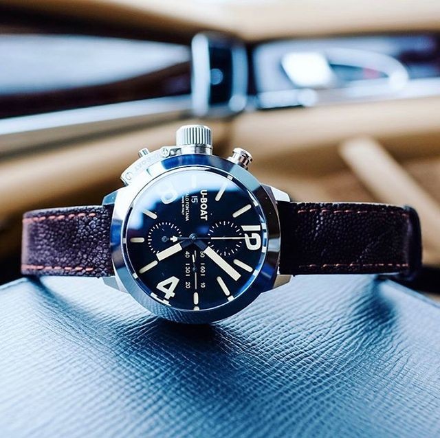 独家:意大利品牌 u-boat 机械男表特卖 5折 额外立减$776 - 北美省钱