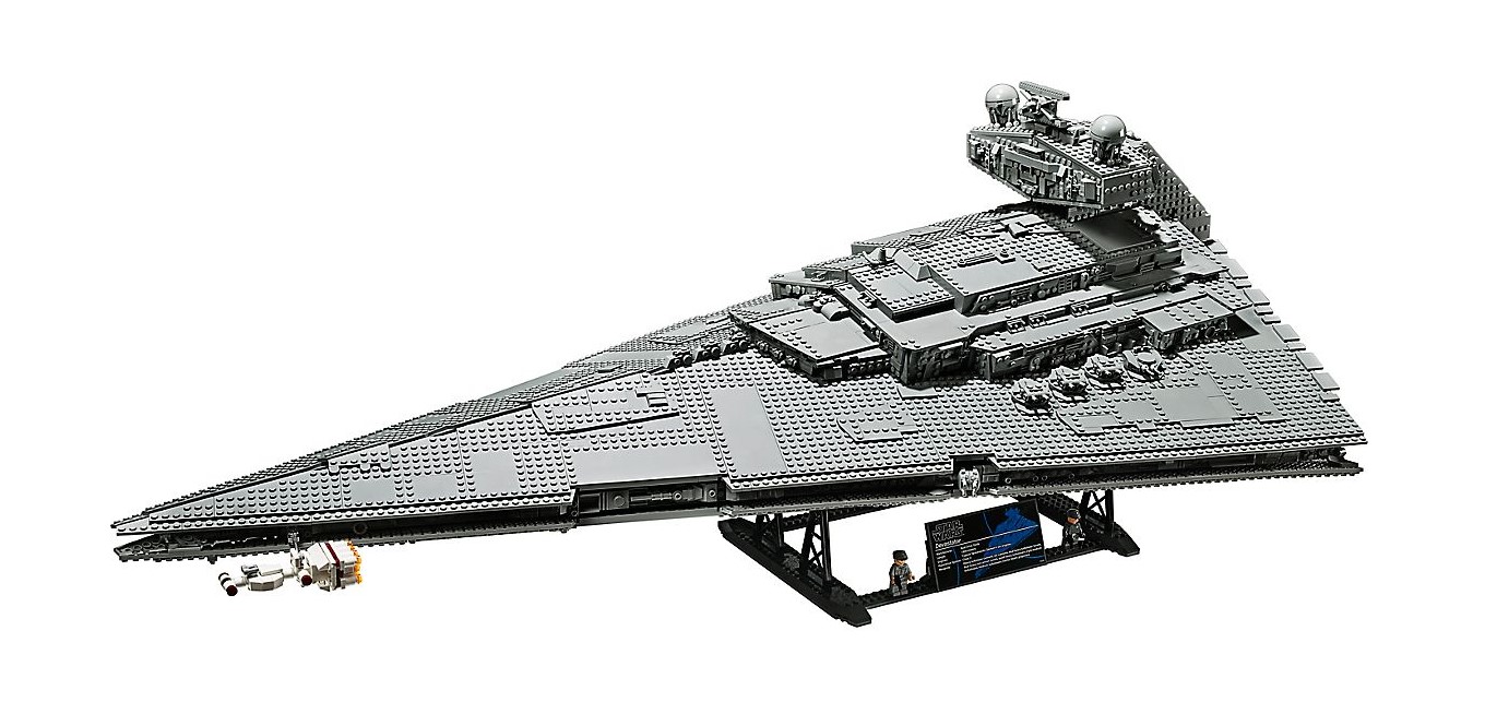 独家:lego 星战 ucs 级帝国歼星舰 全网史低 $609.99 (原价$699.