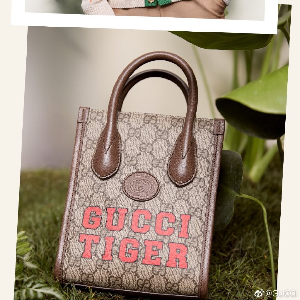 Gucci 新春虎年系列上新supreme老花托特包 1490 限量开售 北美省钱快报