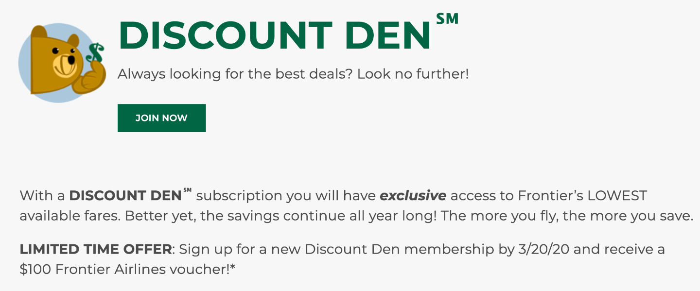den deals frontier