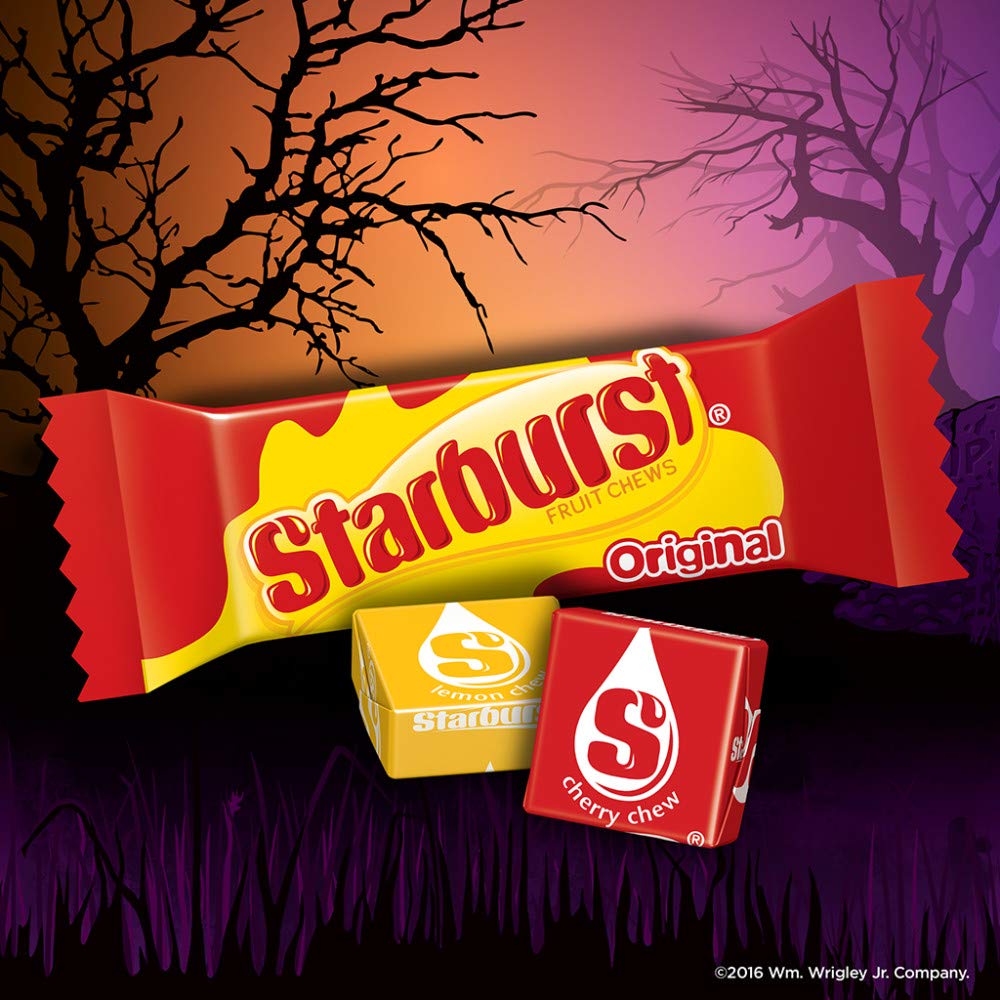 彩虹糖和 starburst 糖果万圣节分享装 200包 $11.99 一包只需$0.