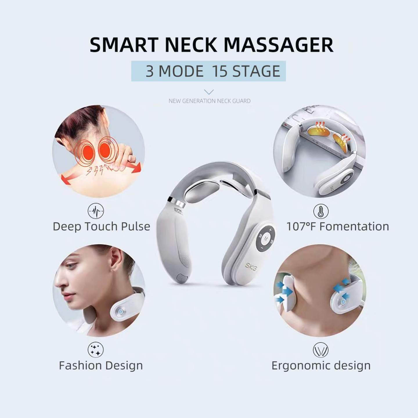 SKG Intelligent Cervical Massager