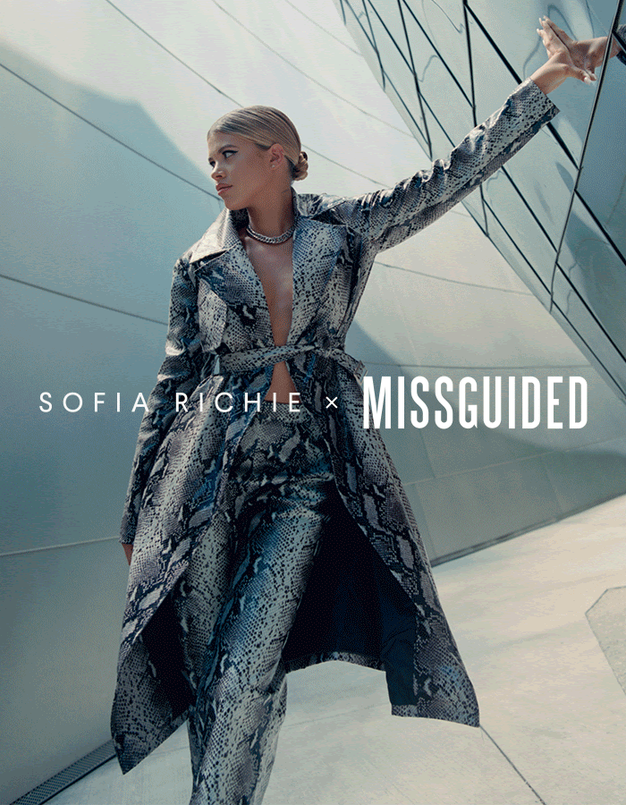 限今天：Missguided X Sofia Richie 合作款上线 超模的超级时尚品味