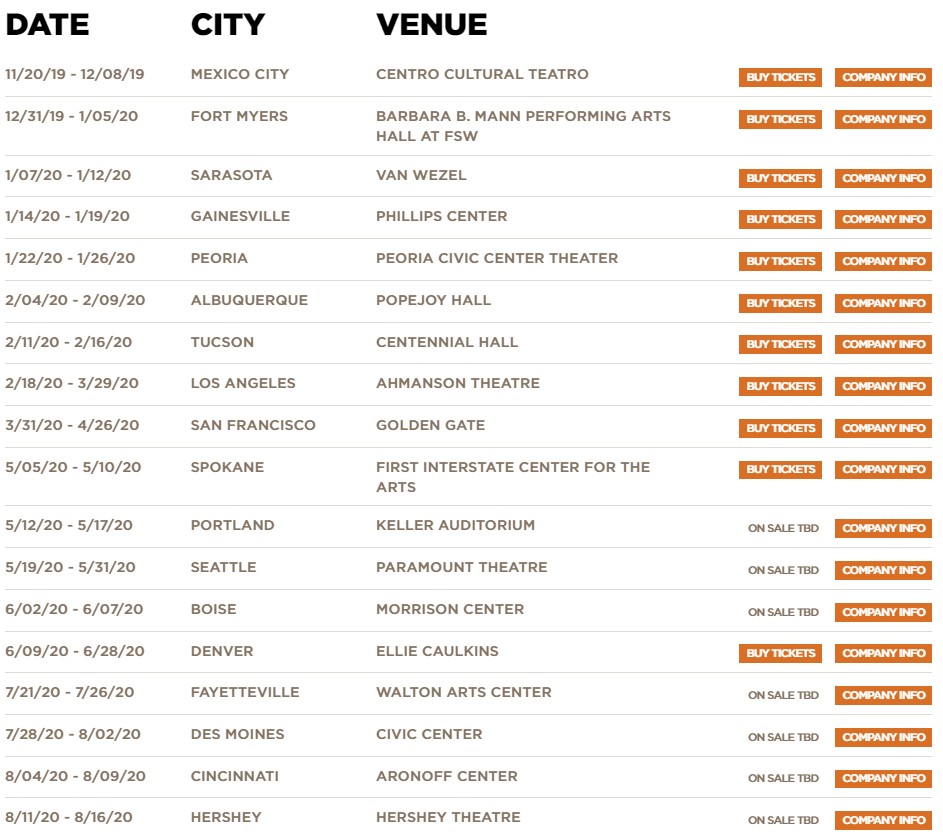摩门经 本世纪最棒的音乐剧 北美巡演中 66起百老汇新经典爆笑剧 北美省钱快报