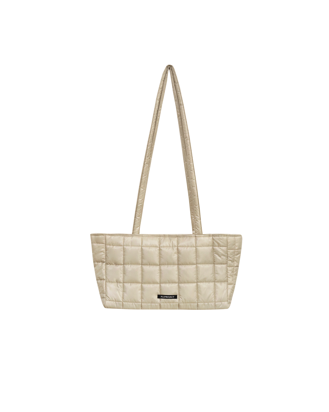 plzproject 衍缝棉长肩带tote