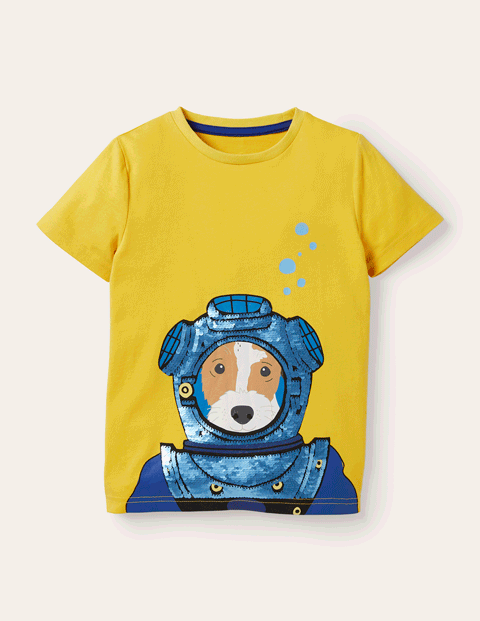 Boden儿童变色闪片T恤