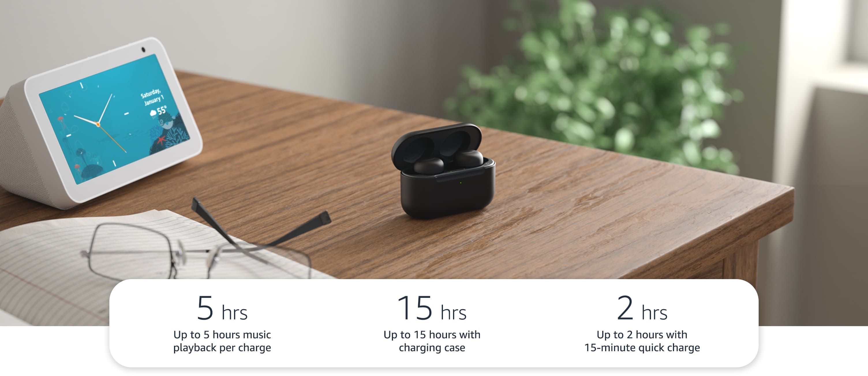 新品上市 Amazon Echo Buds 真无线耳机2代 99 99 缩小21 降噪出色 北美省钱快报