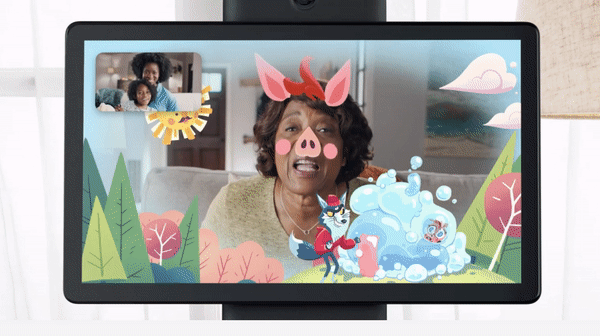 Facebook Portal Story Time 功能展示
