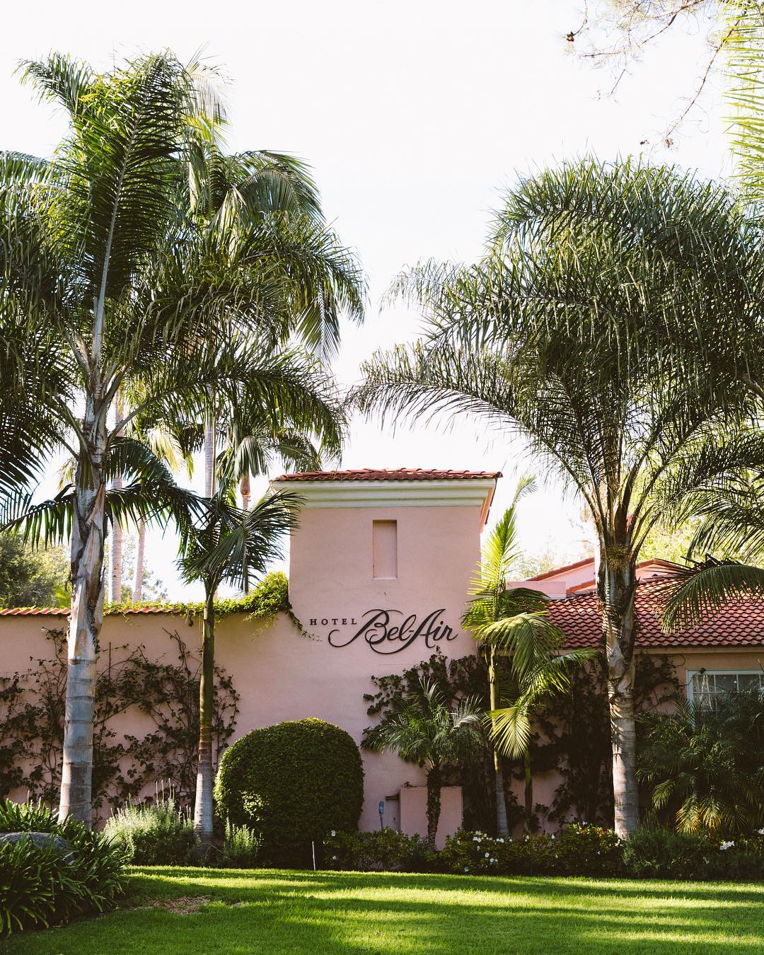 独家:洛杉矶世外桃源hotel bel-air酒店,网红拍照圣地 额外9.