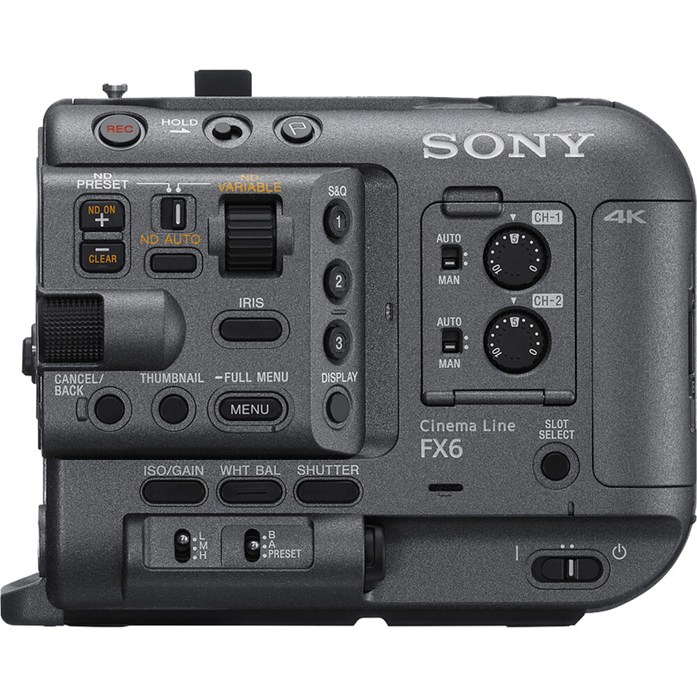 新品上市:sony fx6 全画幅电影摄影机机身 $5998 - 北美省钱快报
