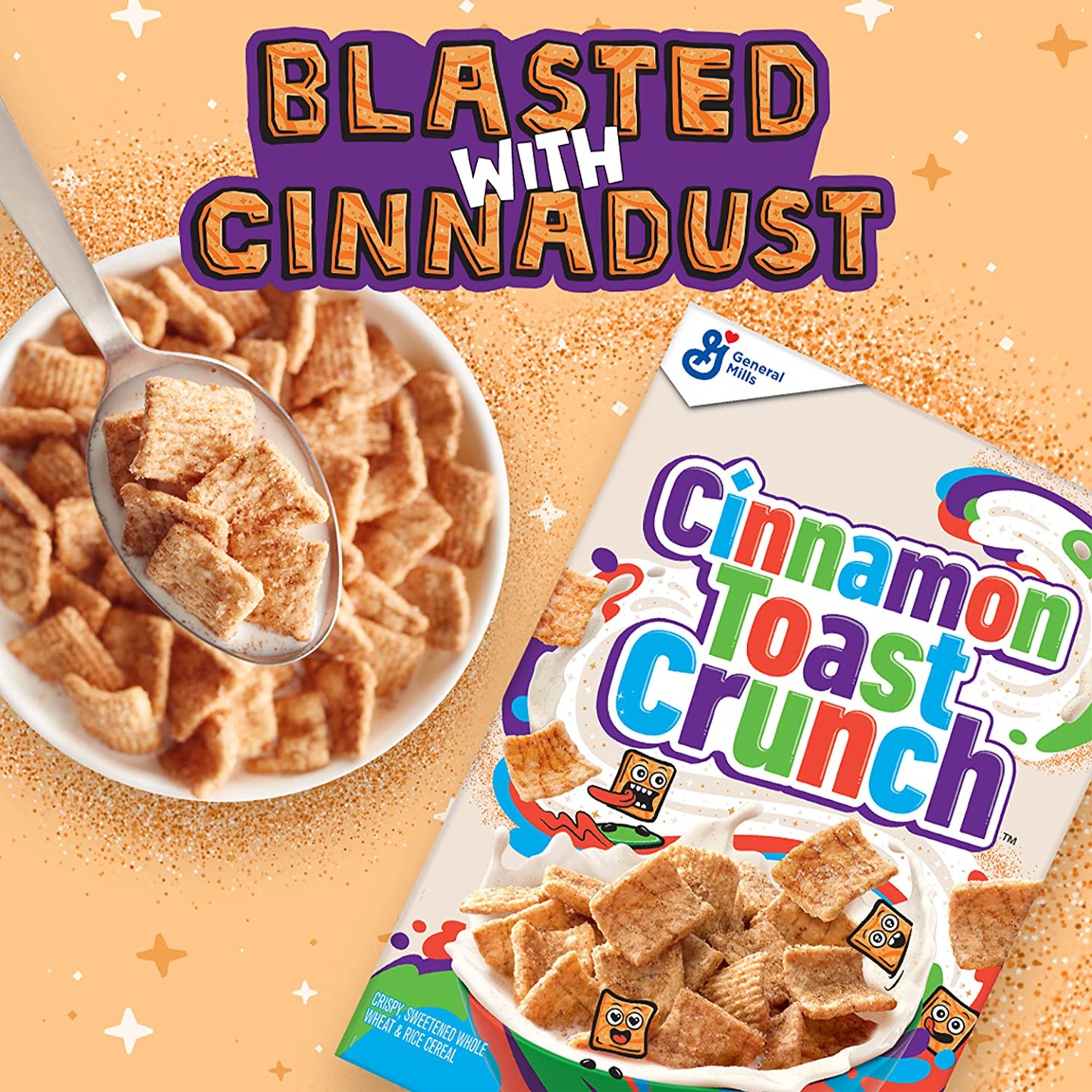 cinnamon toast crunch 肉桂吐司谷物麦片 12oz - 北美省钱快报