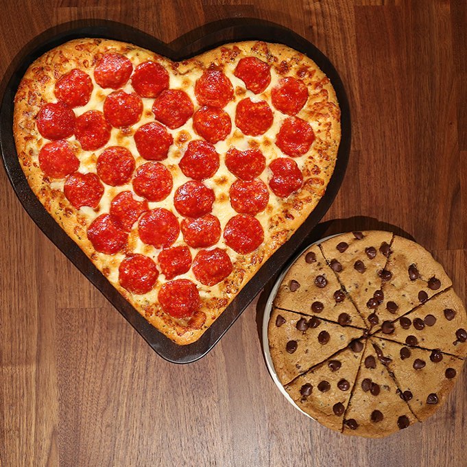 爱心披萨图片大全图片