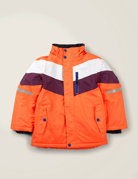 BodenAll-Weather Waterproof Jacket - Techno Orange | Boden US