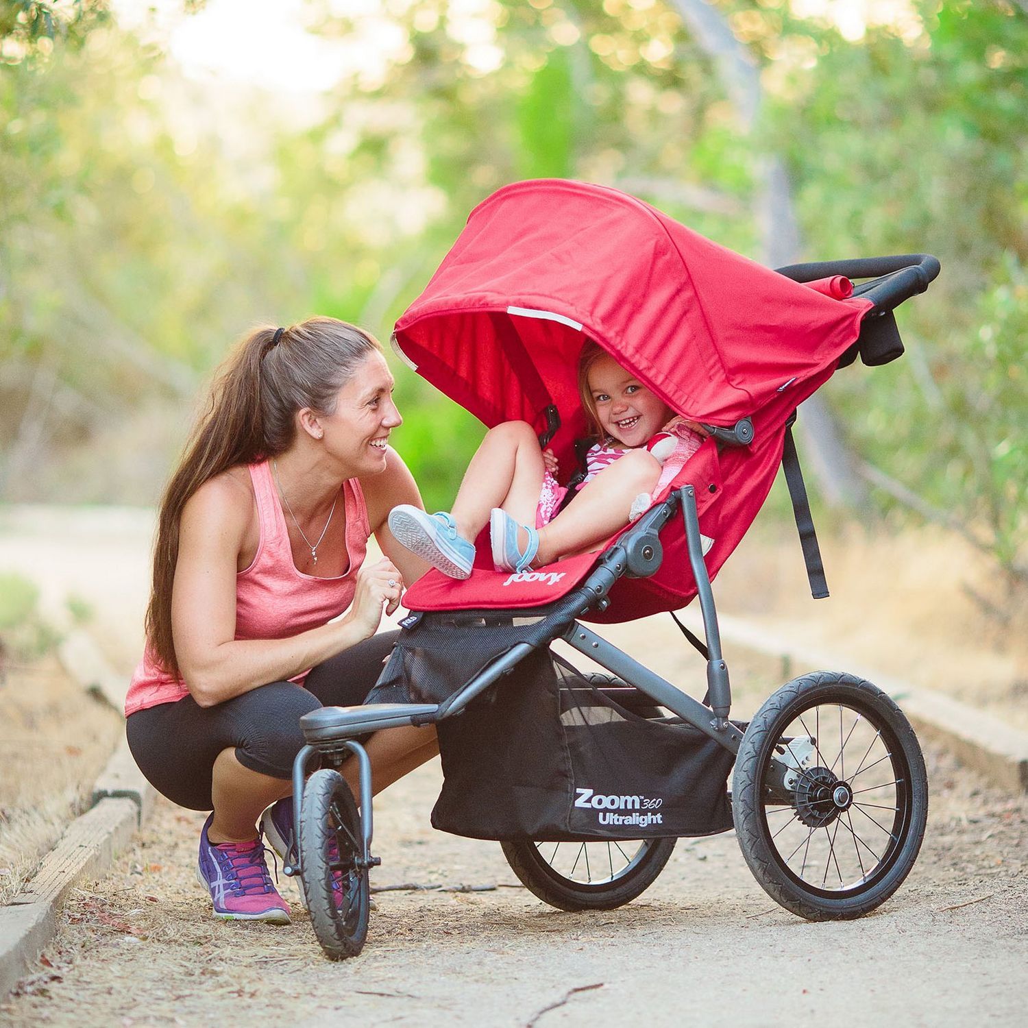 joovy zoom 360 ultralight jogging stroller blueberry