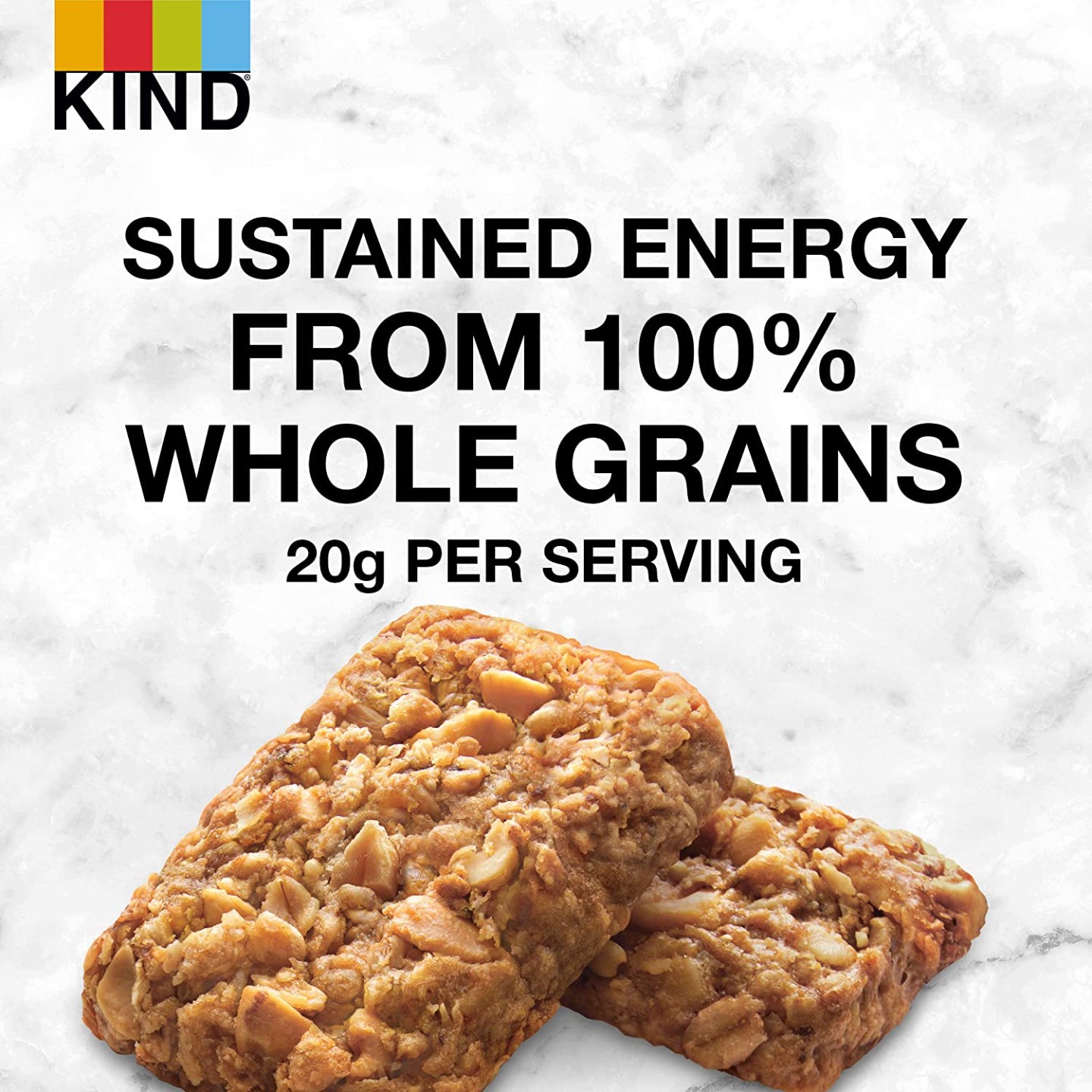 kind 无麸质花生酱口味早餐谷物棒 1.