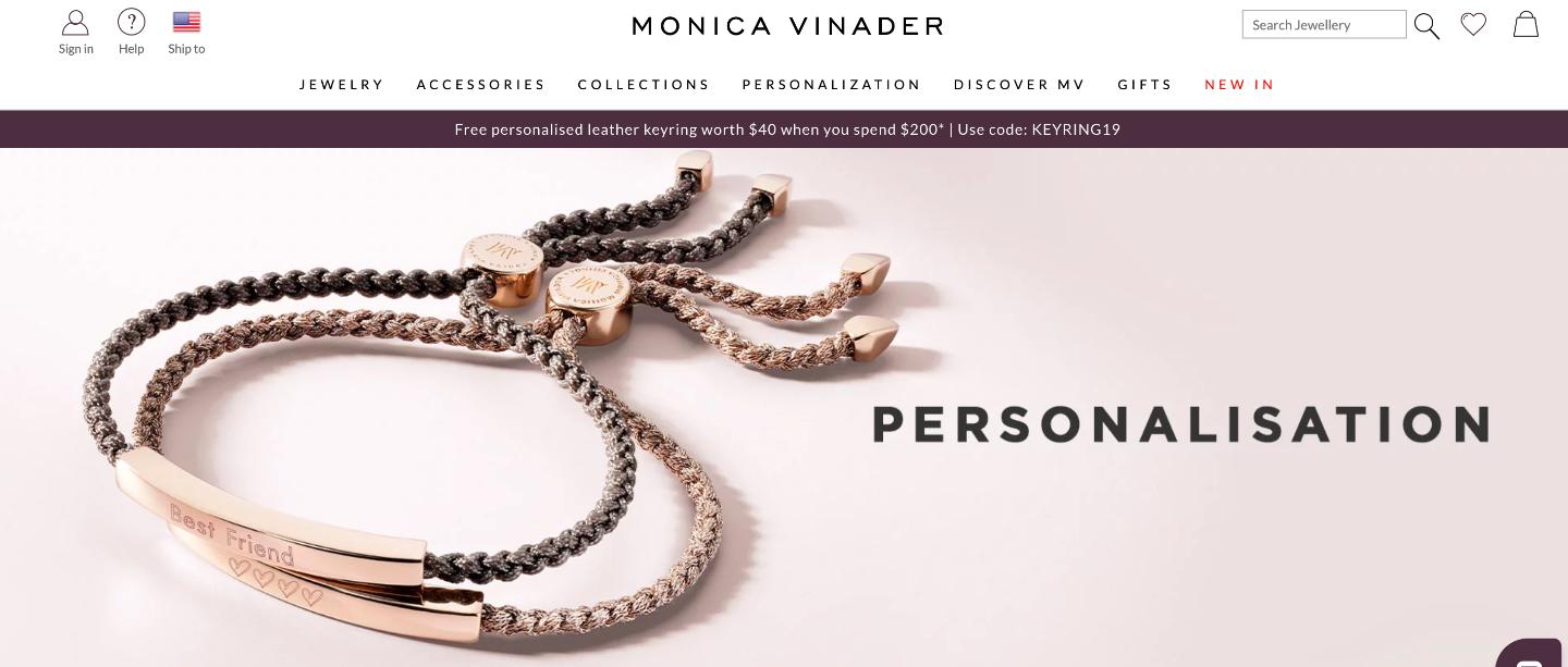 来monicavinader挑独一无二的专属首饰吧