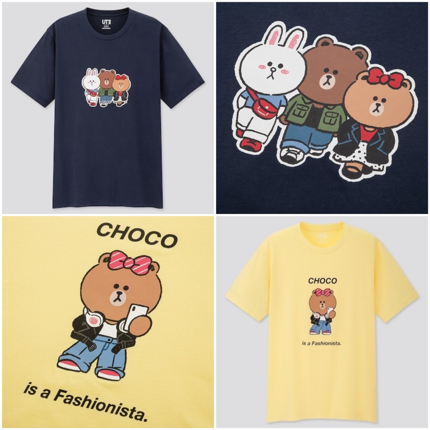 新品上市:uniqlo x line friends合作款t恤 $14.