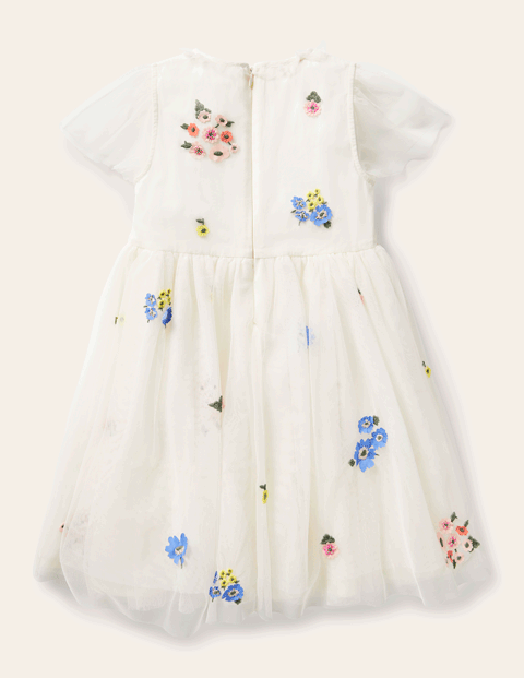 Boden儿童刺绣连衣纱裙