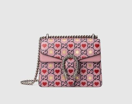 Gucci 情人节限定悄悄登场你爱的她在哪里爱心围巾 310 酒神包 750 英国省钱快报