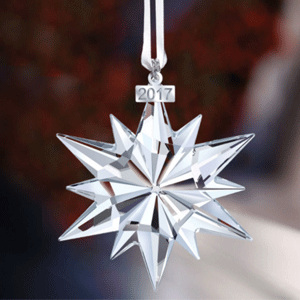 New 2017 Swarovski 525789 Annual Edition Christmas Ornament