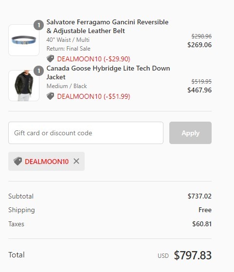ferragamo discount code