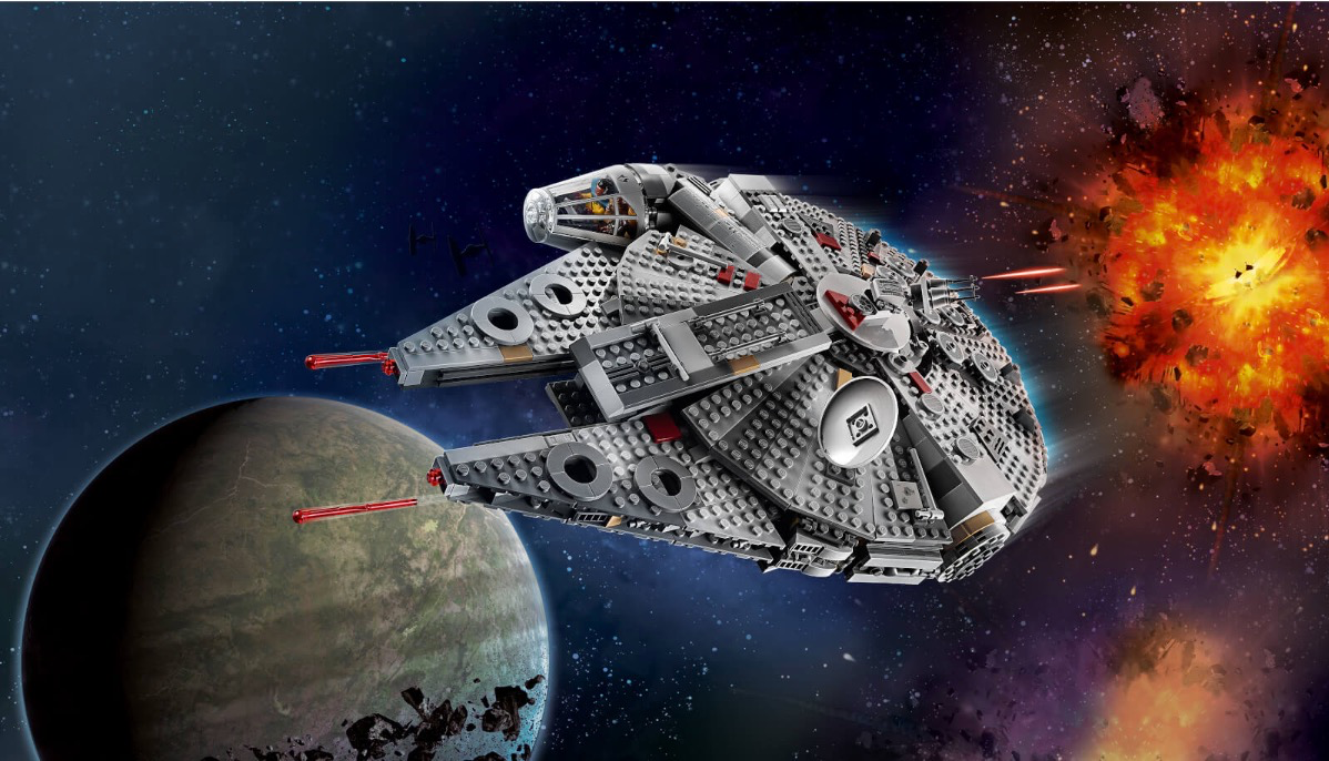 lego star wars 小号千年隼 (75257) - 北美省钱快报