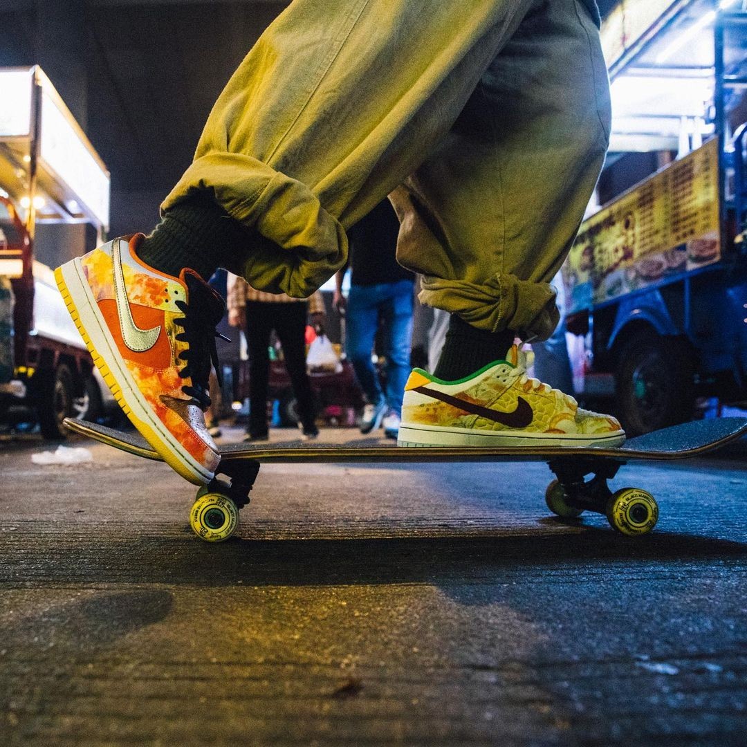 nike sb dunk low pro "street hawker"开售 周董已上脚 $110 包邮