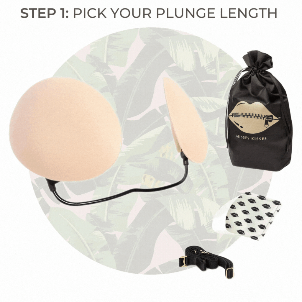 BUILD-A-BRA KIT | Achieve your dream cleavage and support with Misses Kisses&ndash; Misses Kisses: The Frontless Bra