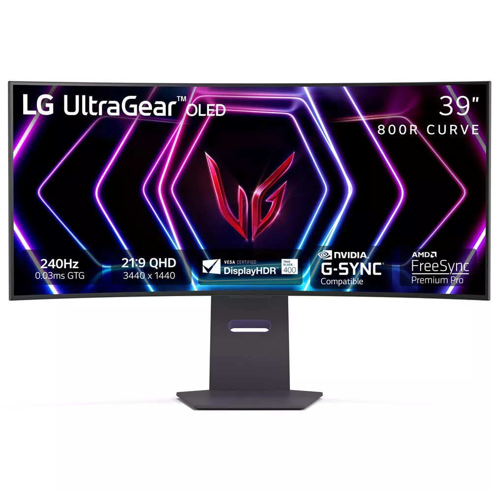 Ultragear 39GS95QE 39" 2K 21:9 240Hz OLED 800R 曲面显示器