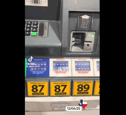 😳德州油价跌到 $1.69？！