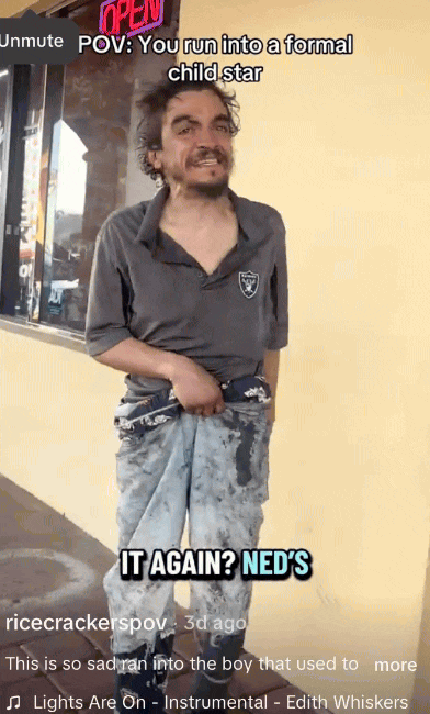 美国前童星流落街头！被认出那一刻，他还是笑了