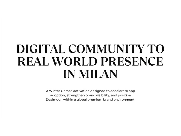 Dealmoon 意大利米兰冬运会线下活动