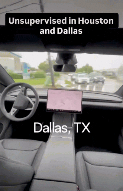 达拉斯也有Robotaxi啦🤠