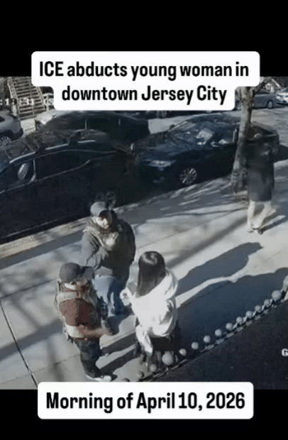 网传ICE街头带走中国女留学生