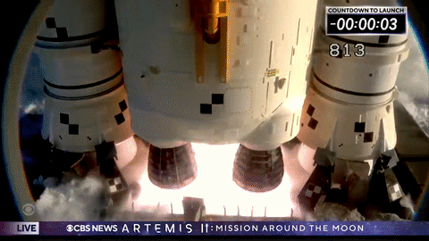 见证历史！Artemis II 成功发射...