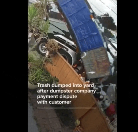 加州这邻居我真的谢！家被“垃圾泥石...