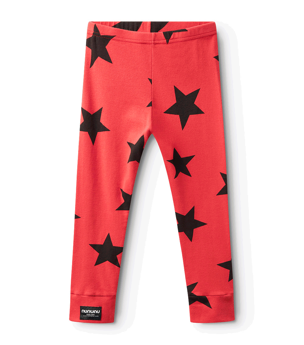 NUNUNUStar Print Leggings Kids