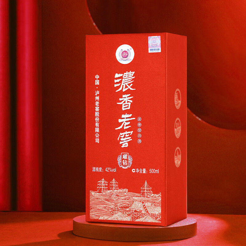 泸州老窖浓香型白酒42度500mL ¥71.10