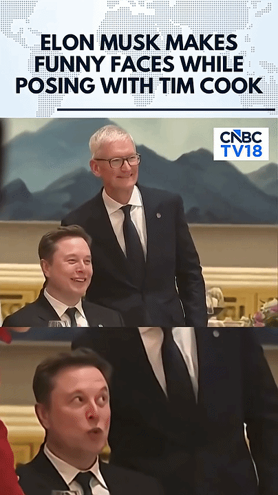 库克：我只想下班！马斯克国宴搞怪抢镜，小...